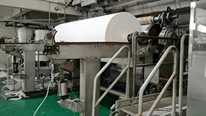 Upgraded Crescent Former Tissue Machine