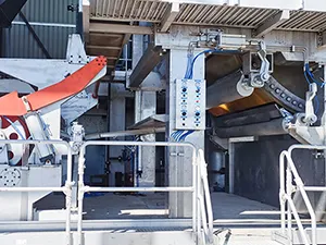 Crescent Former Tissue Machine (width 2850mm) for South African Customer