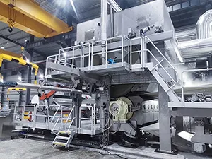 Crescent Former Tissue Machine (width 3550mm) for Venezuelan Customer