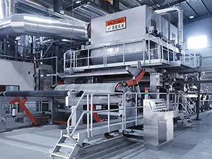 Crescent Former Tissue Machine (width 3550mm) for Venezuelan Customer