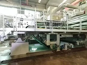 Fourdrinier Tissue Machine for Domestic Customer